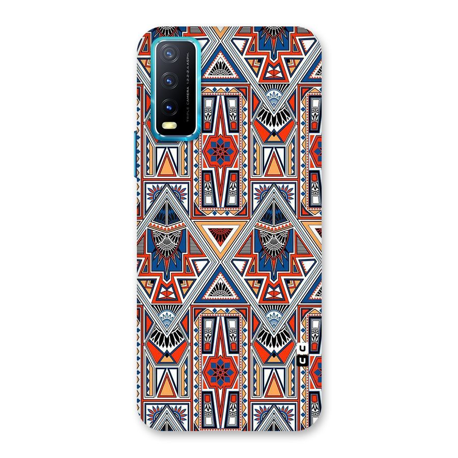 Creative Aztec Art Back Case for Vivo Y20