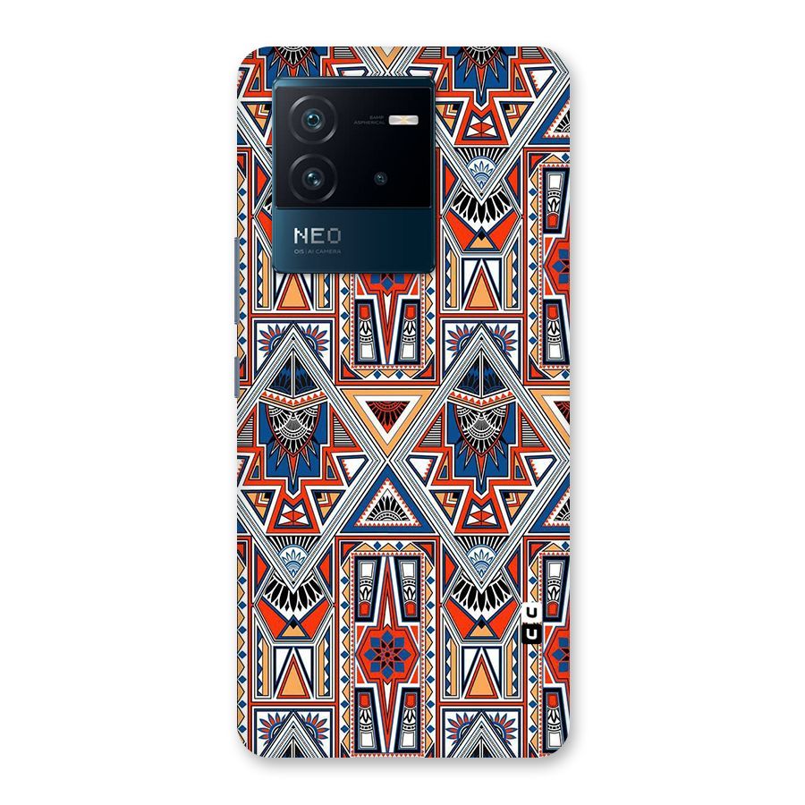 Creative Aztec Art Back Case for Vivo iQOO Neo 6 5G