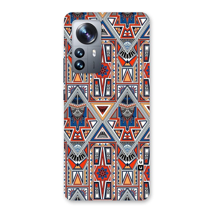 Creative Aztec Art Back Case for Xiaomi 12 Pro