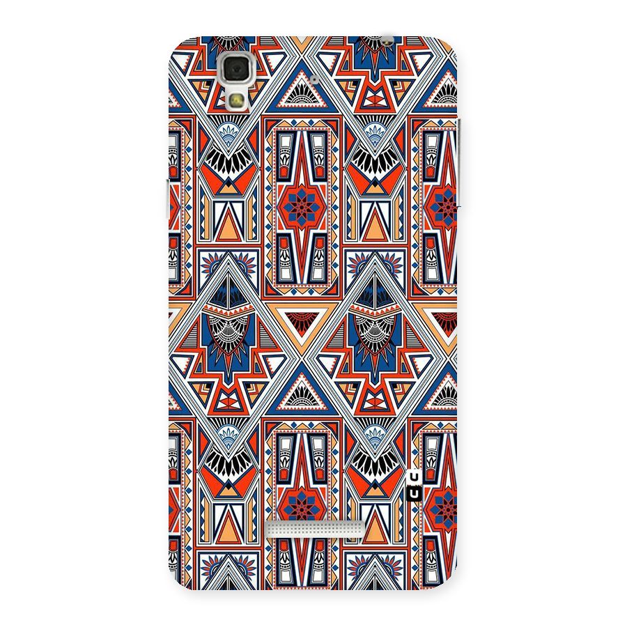 Creative Aztec Art Back Case for Yu Yureka