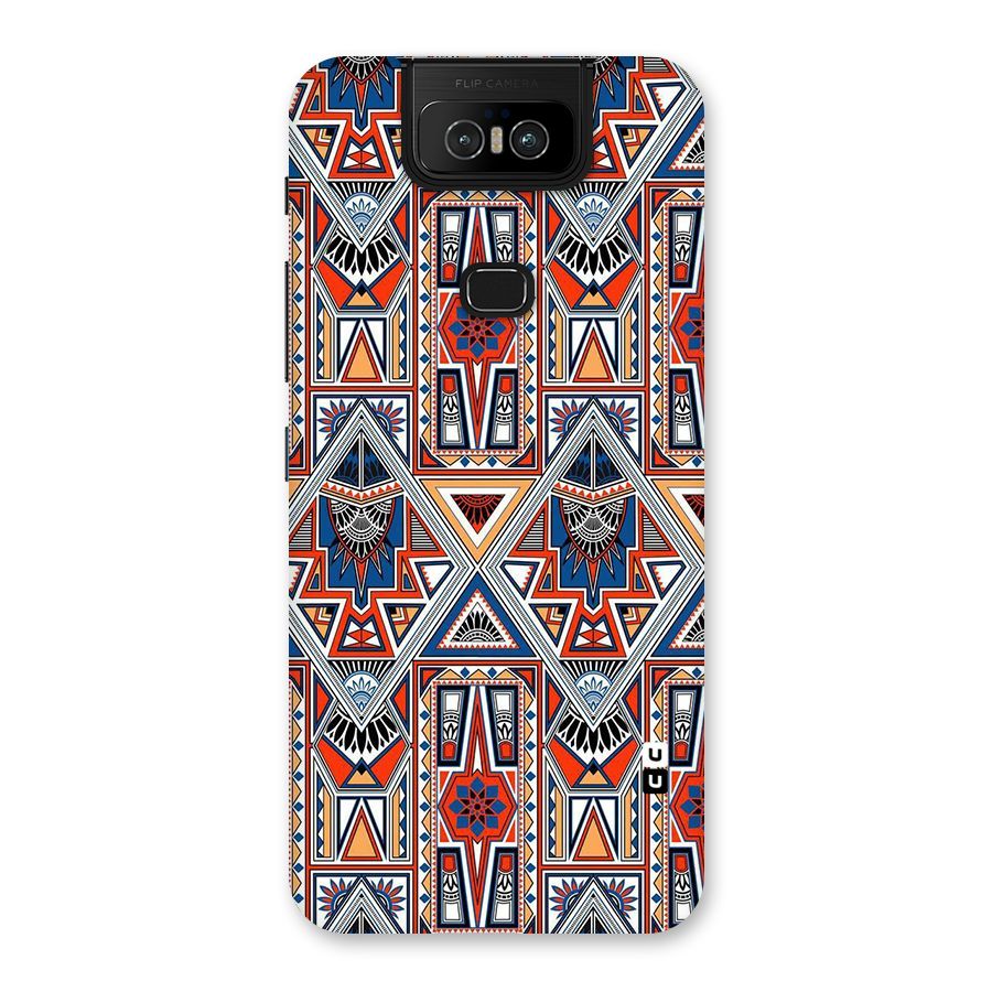 Creative Aztec Art Back Case for Zenfone 6z