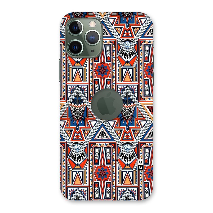Creative Aztec Art Back Case for iPhone 11 Pro Logo  Cut