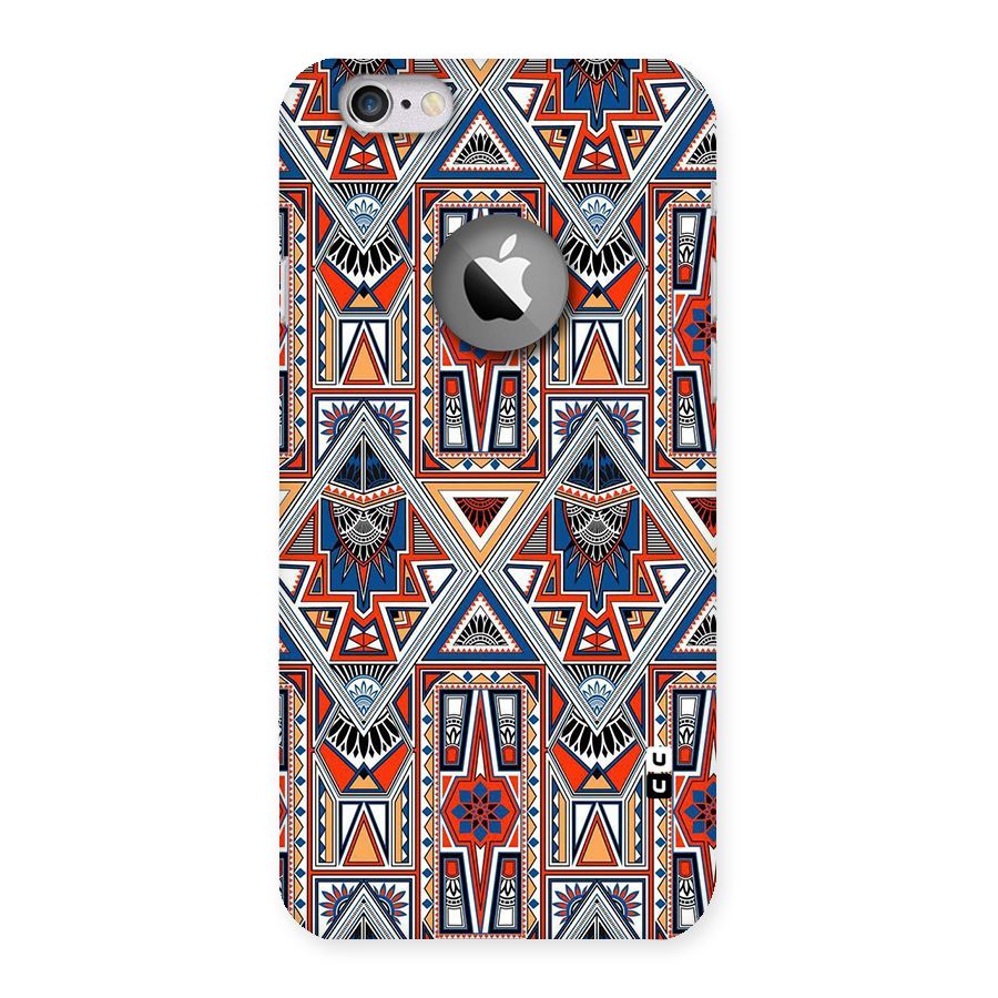 Creative Aztec Art Back Case for iPhone 6 Logo Cut