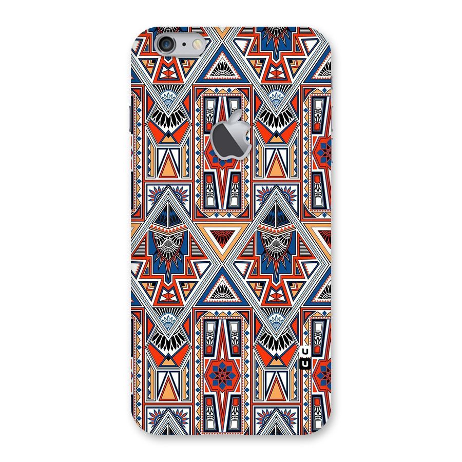 Creative Aztec Art Back Case for iPhone 6 Plus 6S Plus Logo Cut