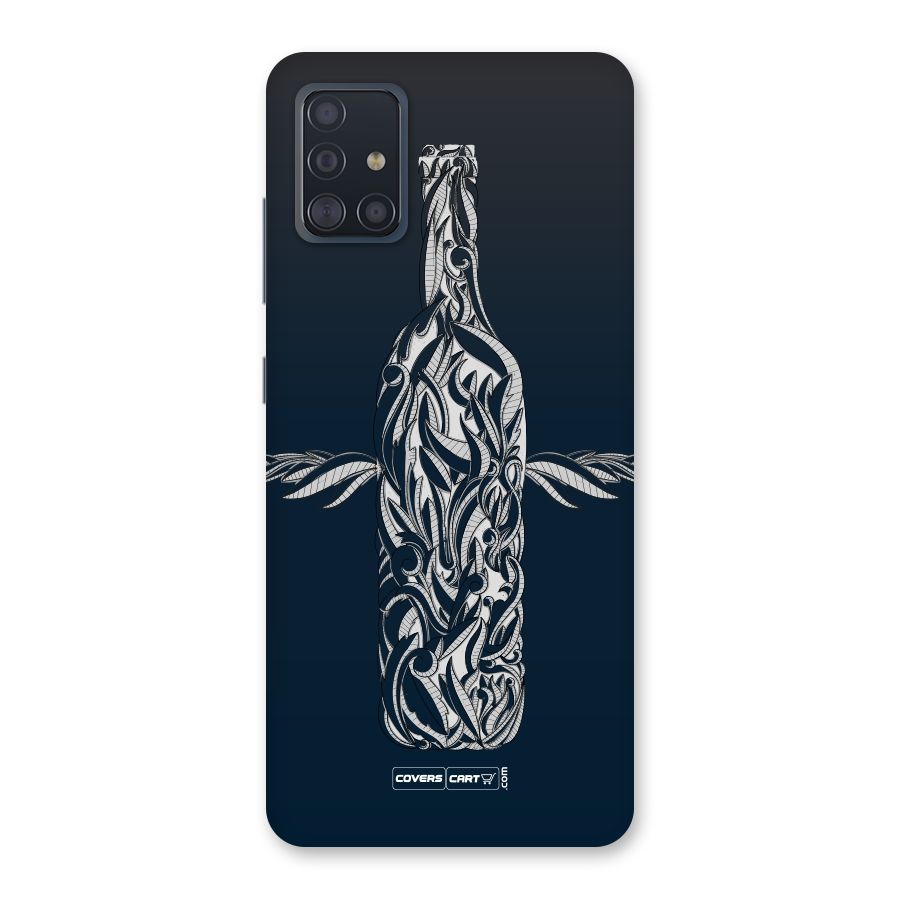 Creative Bottle Back Case for Galaxy A51