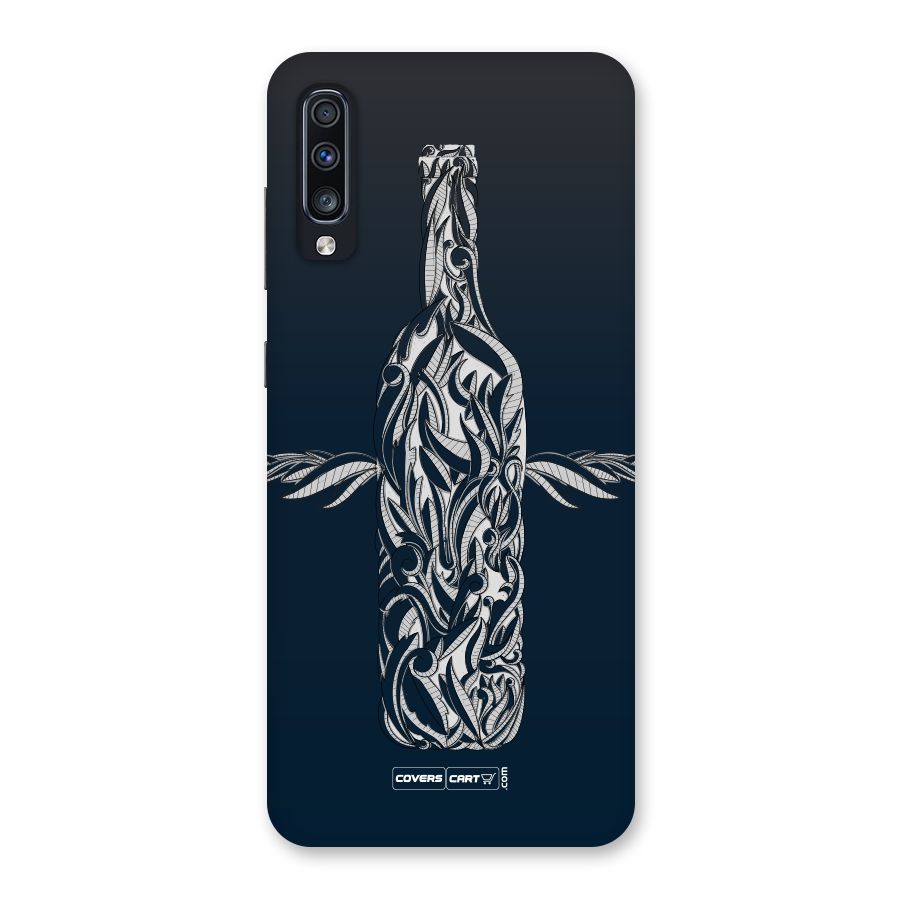 Creative Bottle Back Case for Galaxy A70