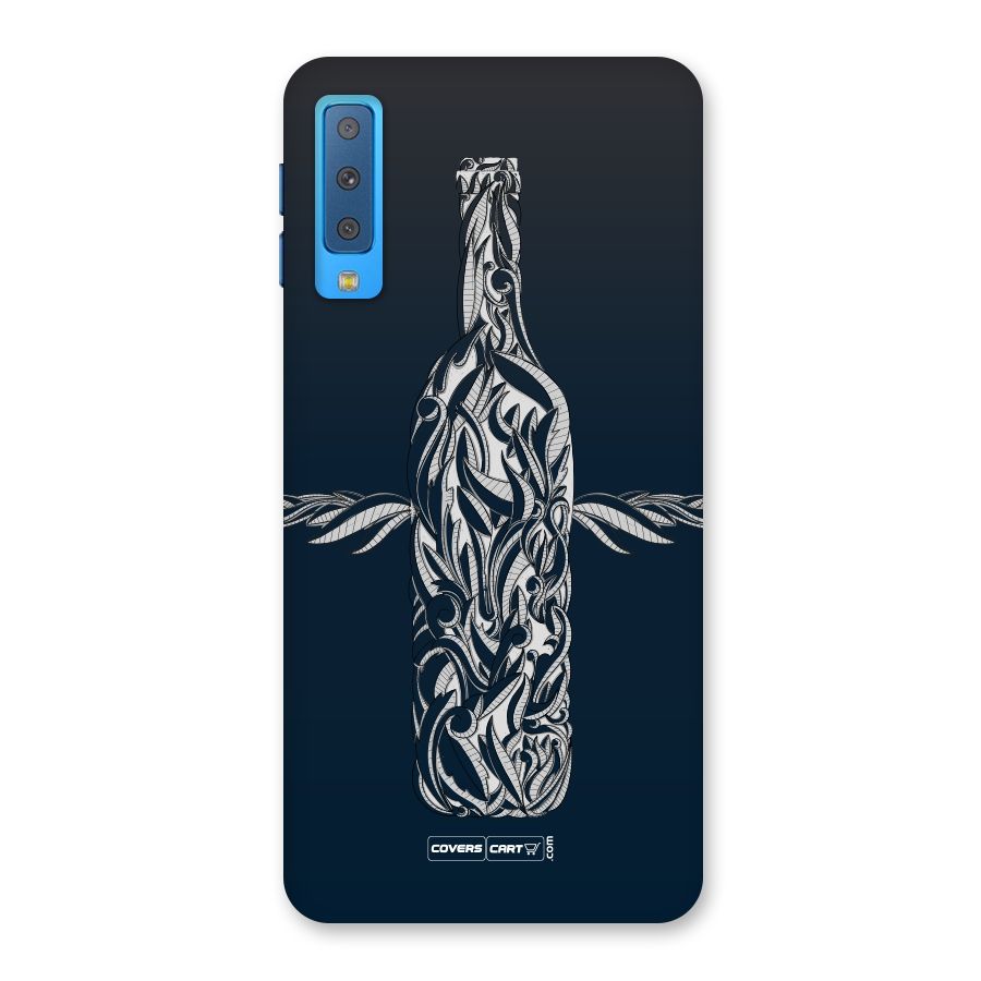Creative Bottle Back Case for Galaxy A7 (2018)