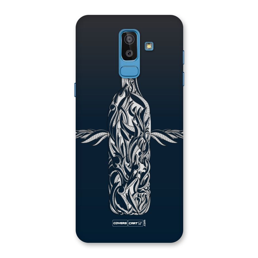 Creative Bottle Back Case for Galaxy J8