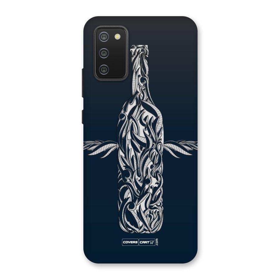 Creative Bottle Back Case for Galaxy M02s