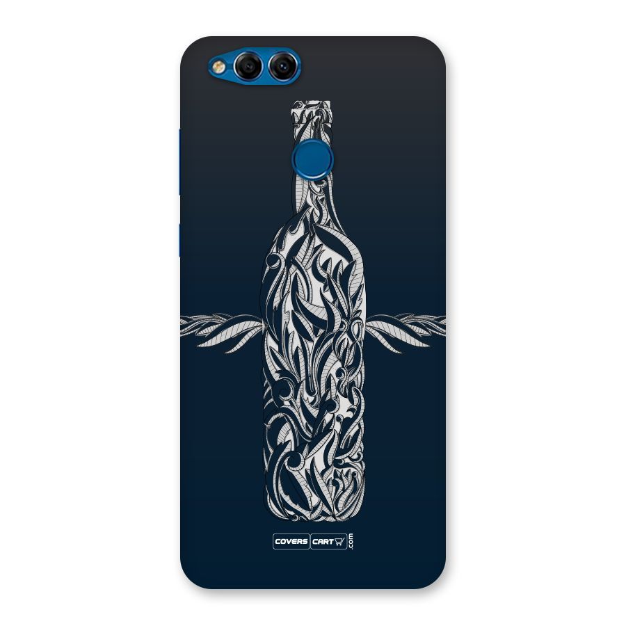 Creative Bottle Back Case for Honor 7X