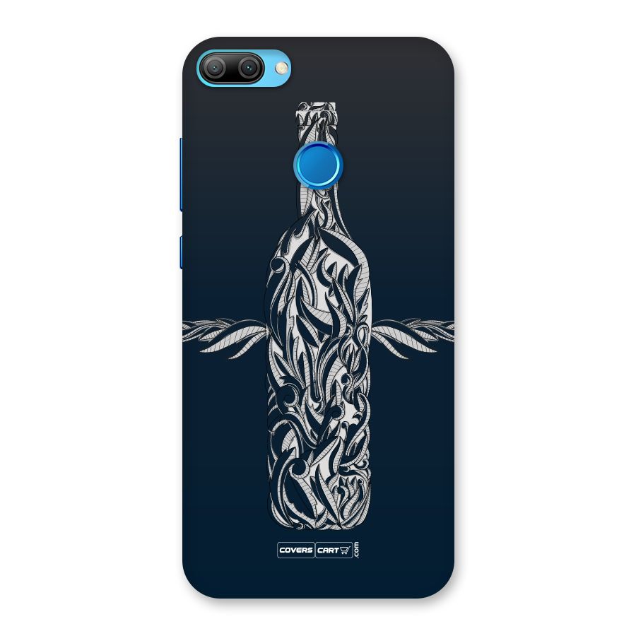Creative Bottle Back Case for Honor 9N