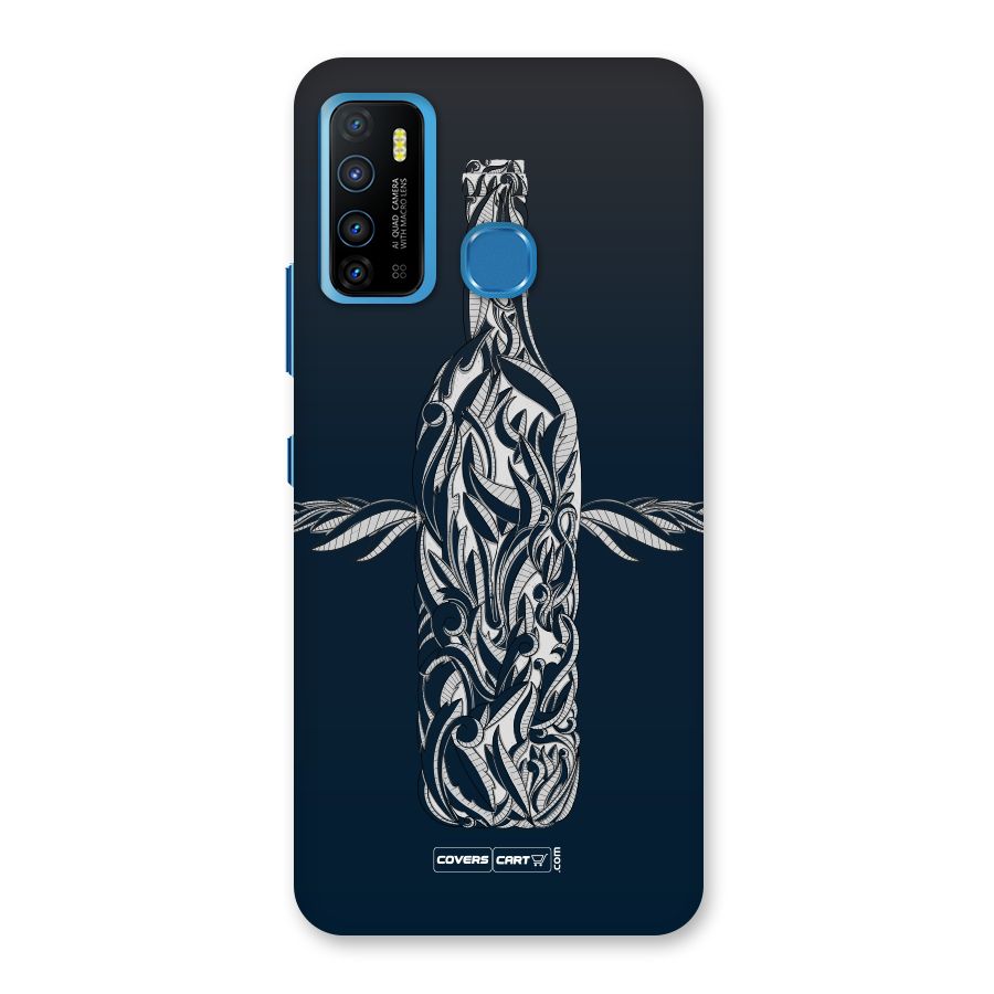 Creative Bottle Back Case for Infinix Hot 9