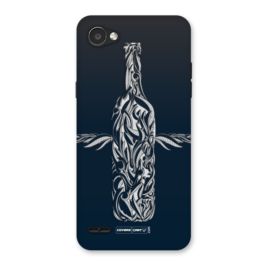 Creative Bottle Back Case for LG Q6