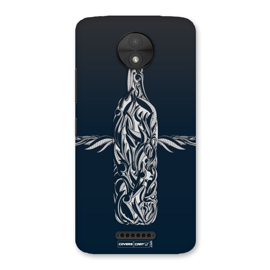 Creative Bottle Back Case for Moto C