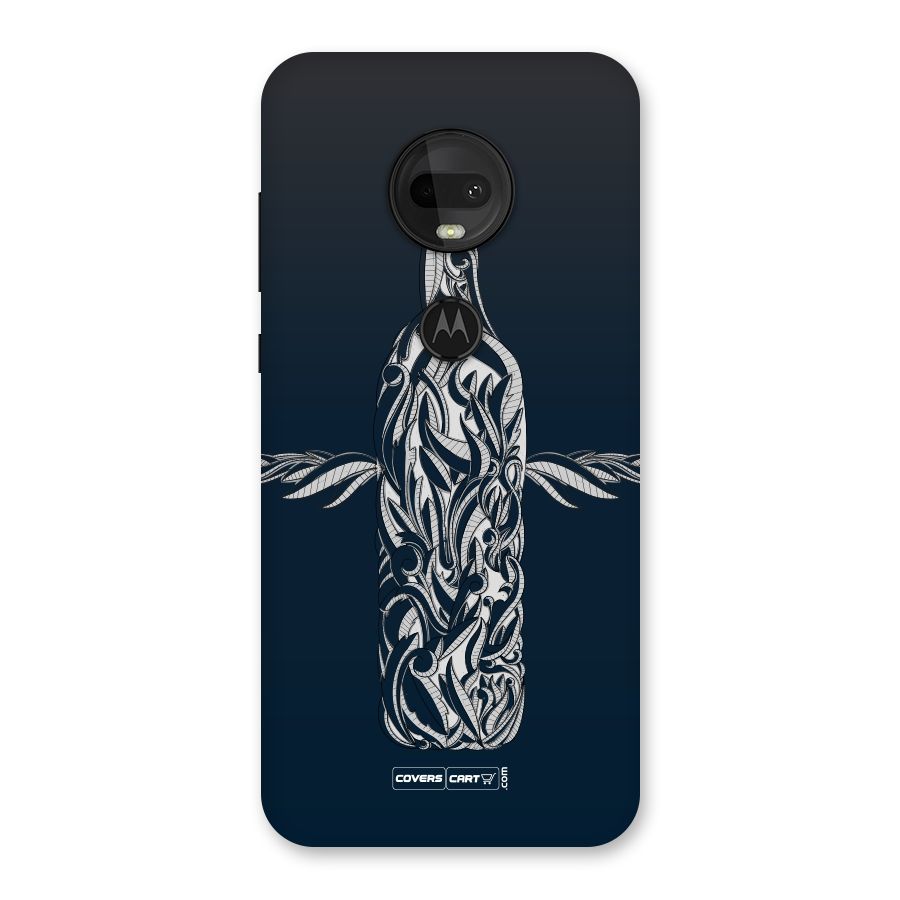 Creative Bottle Back Case for Moto G7
