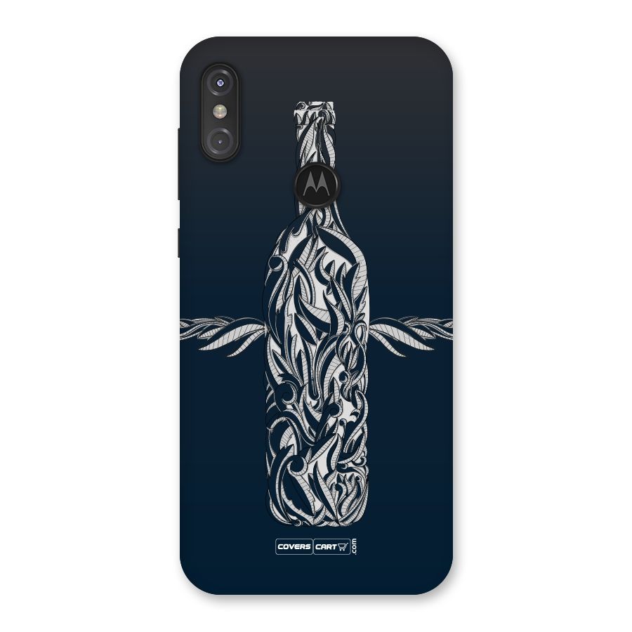 Creative Bottle Back Case for Motorola One Power