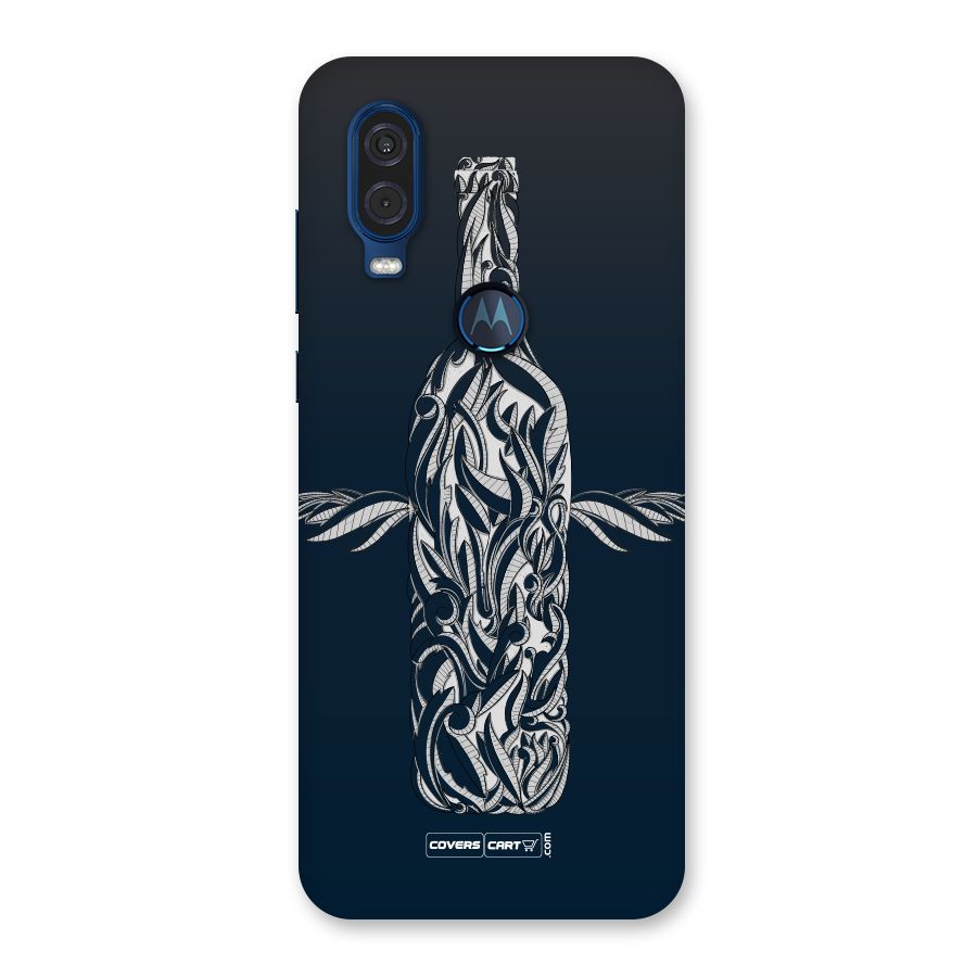 Creative Bottle Back Case for Motorola One Vision