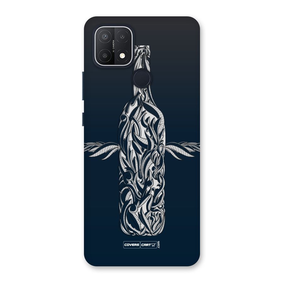 Creative Bottle Back Case for Oppo A15s