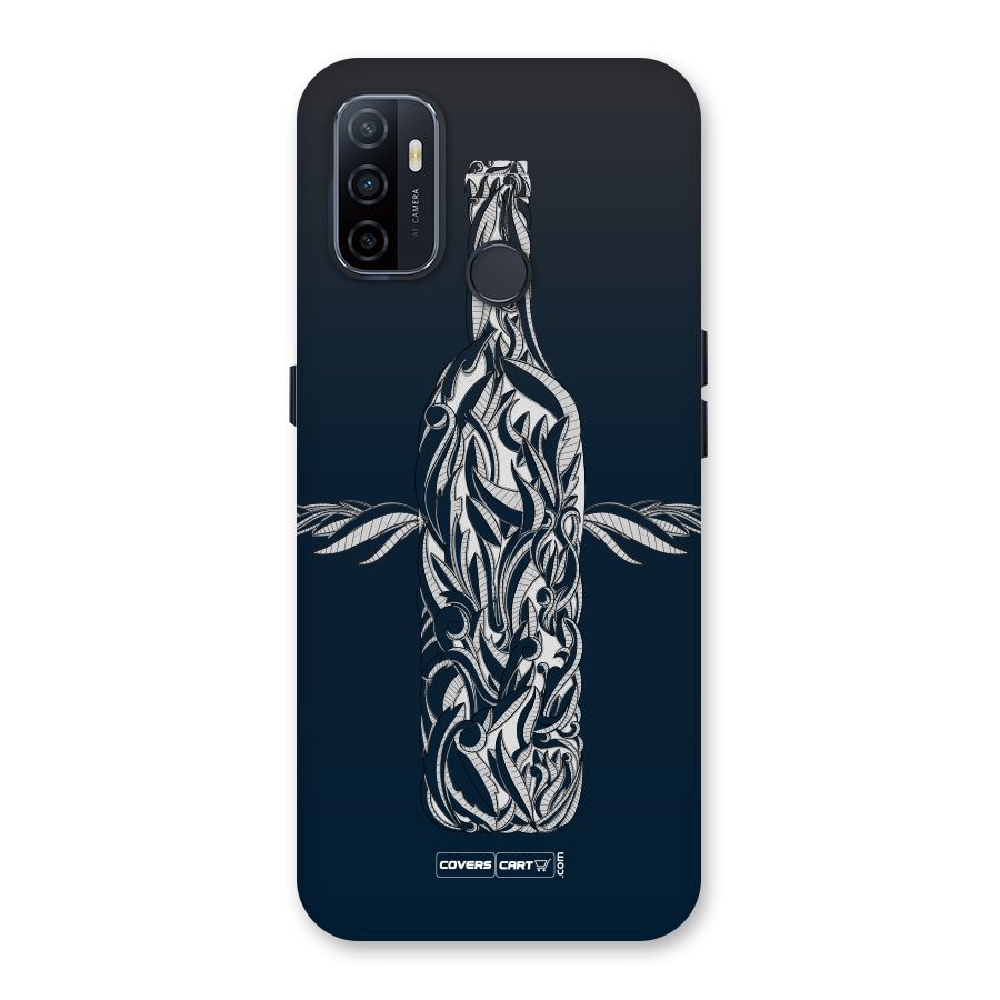 Creative Bottle Back Case for Oppo A32
