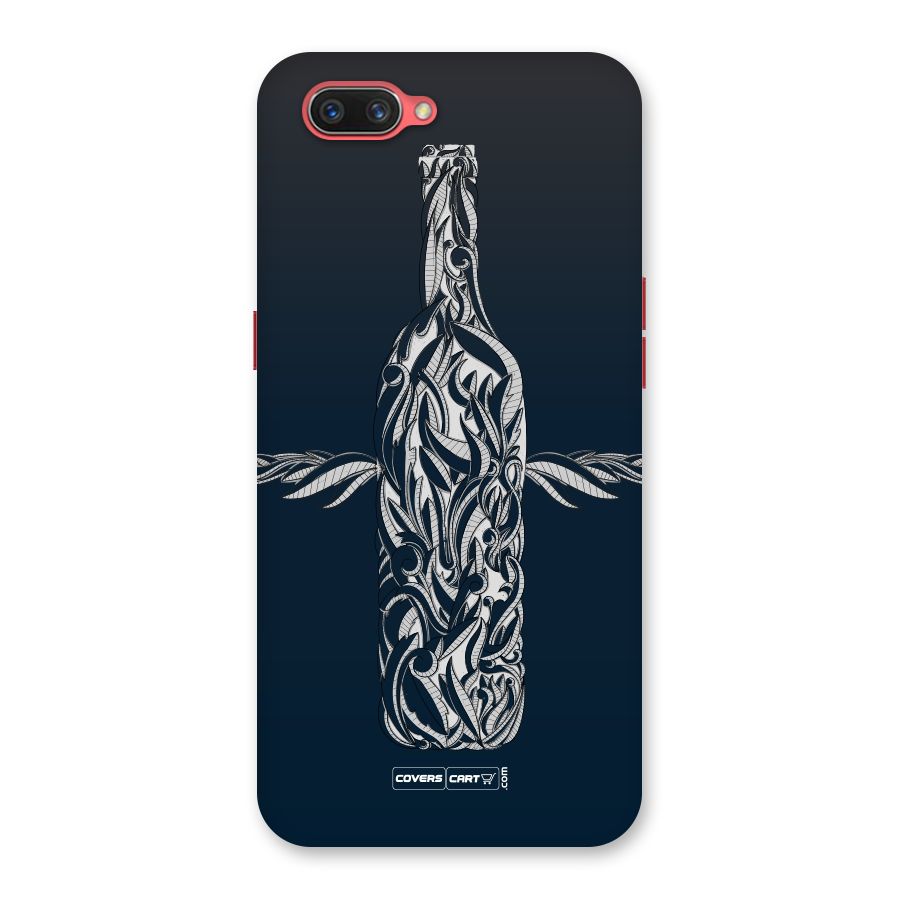 Creative Bottle Back Case for Oppo A3s