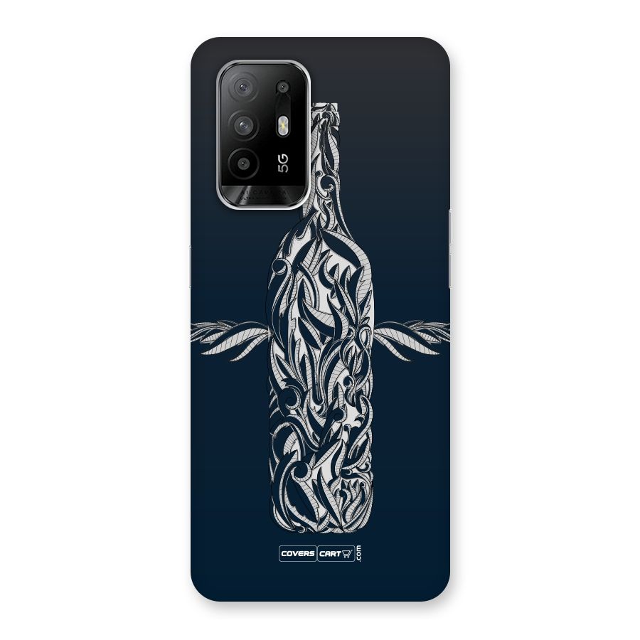 Creative Bottle Back Case for Oppo F19 Pro Plus 5G