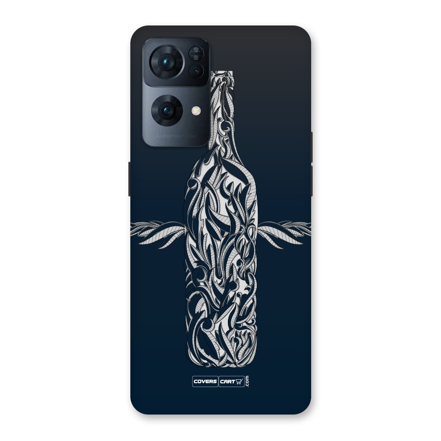 Creative Bottle Back Case for Oppo Reno7 Pro 5G