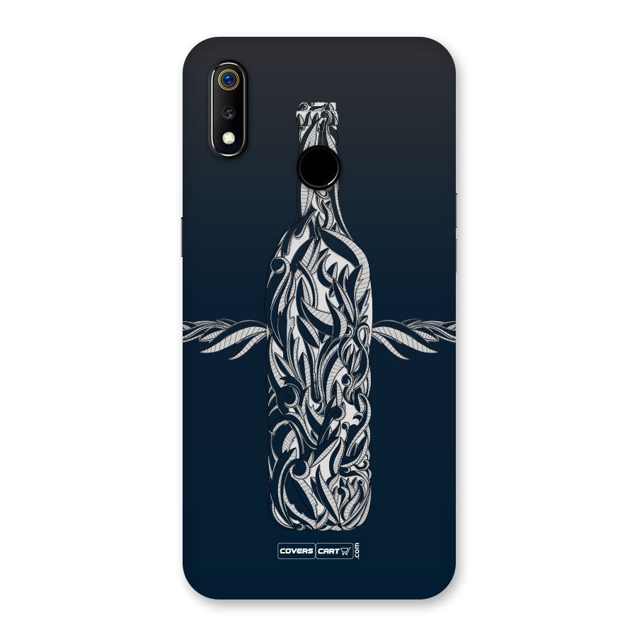 Creative Bottle Back Case for Realme 3