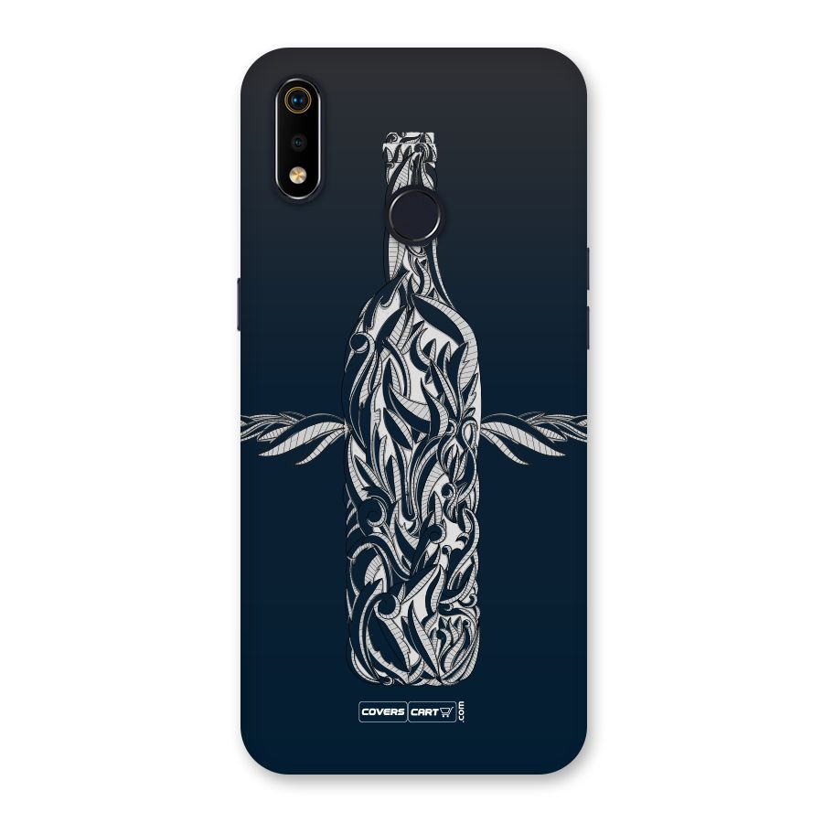 Creative Bottle Back Case for Realme 3i