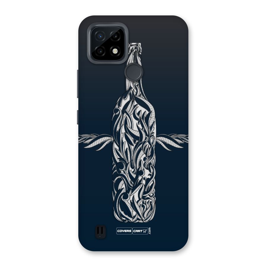 Creative Bottle Back Case for Realme C21