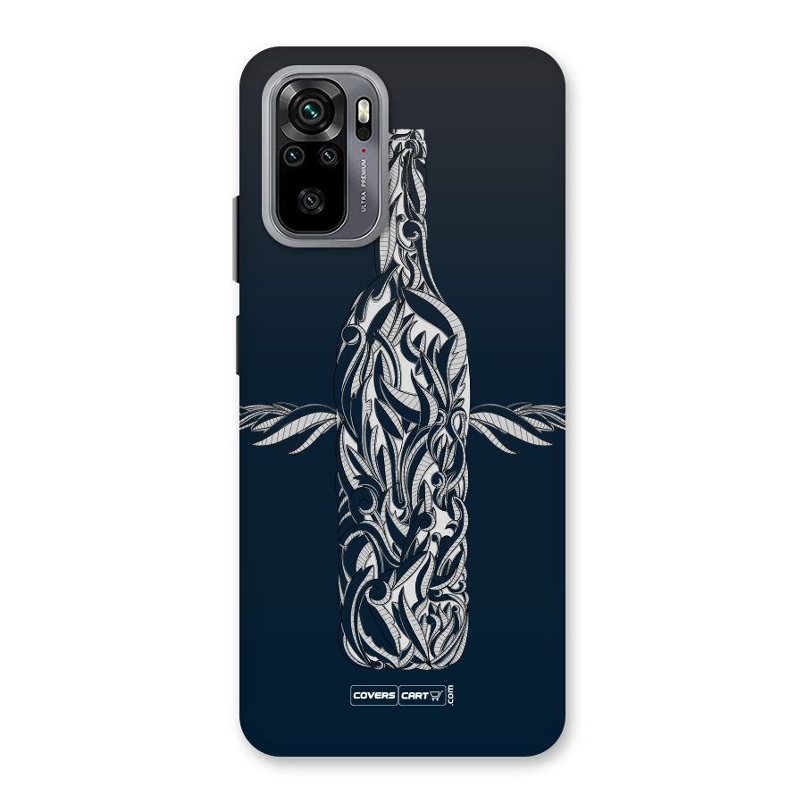 Creative Bottle Back Case for Redmi Note 10
