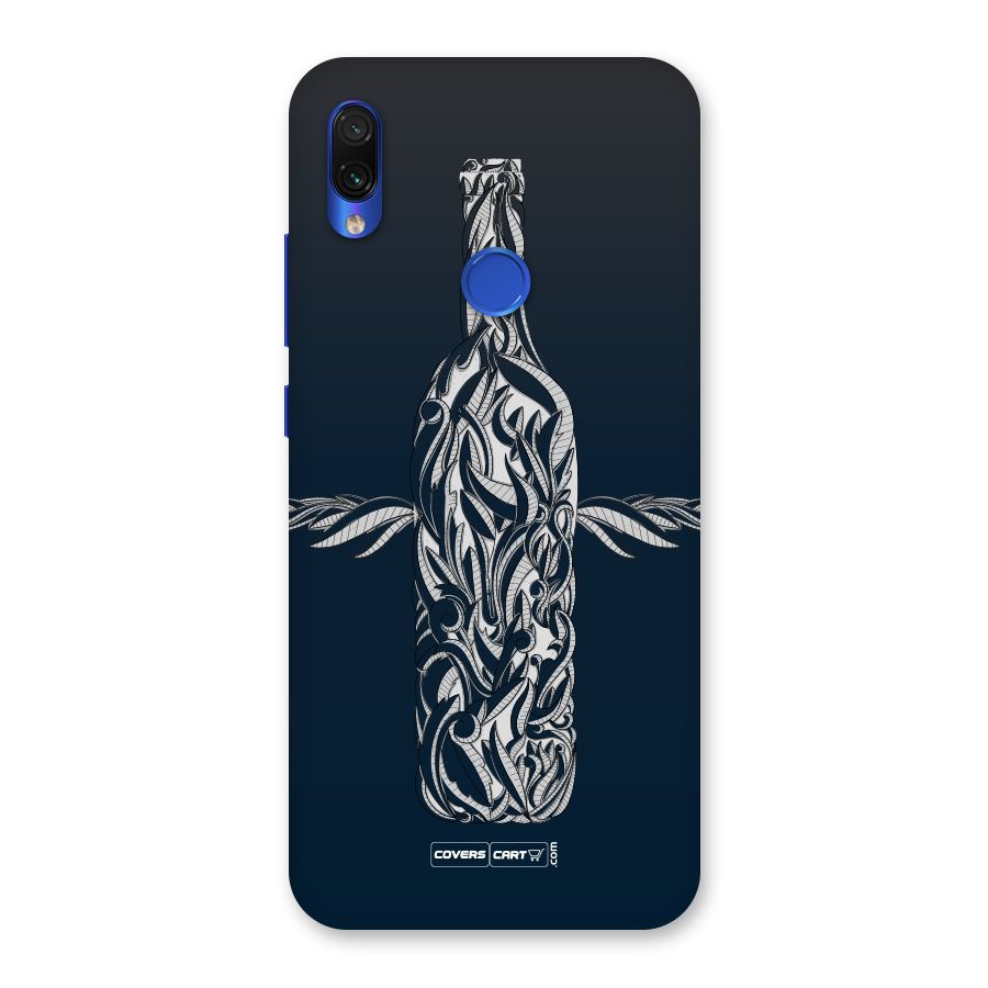 Creative Bottle Back Case for Redmi Note 7S