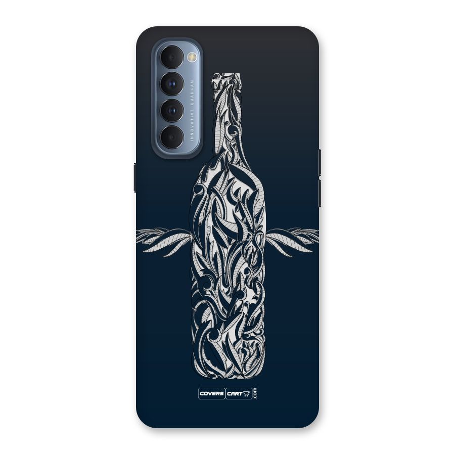 Creative Bottle Back Case for Reno4 Pro
