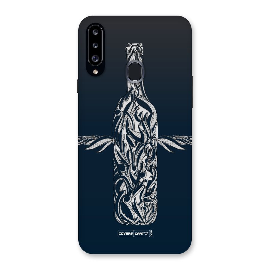Creative Bottle Back Case for Samsung Galaxy A20s