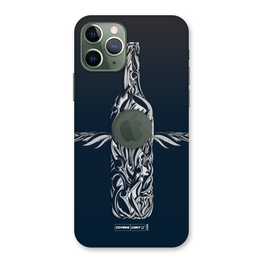 Creative Bottle Back Case for iPhone 11 Pro Logo  Cut