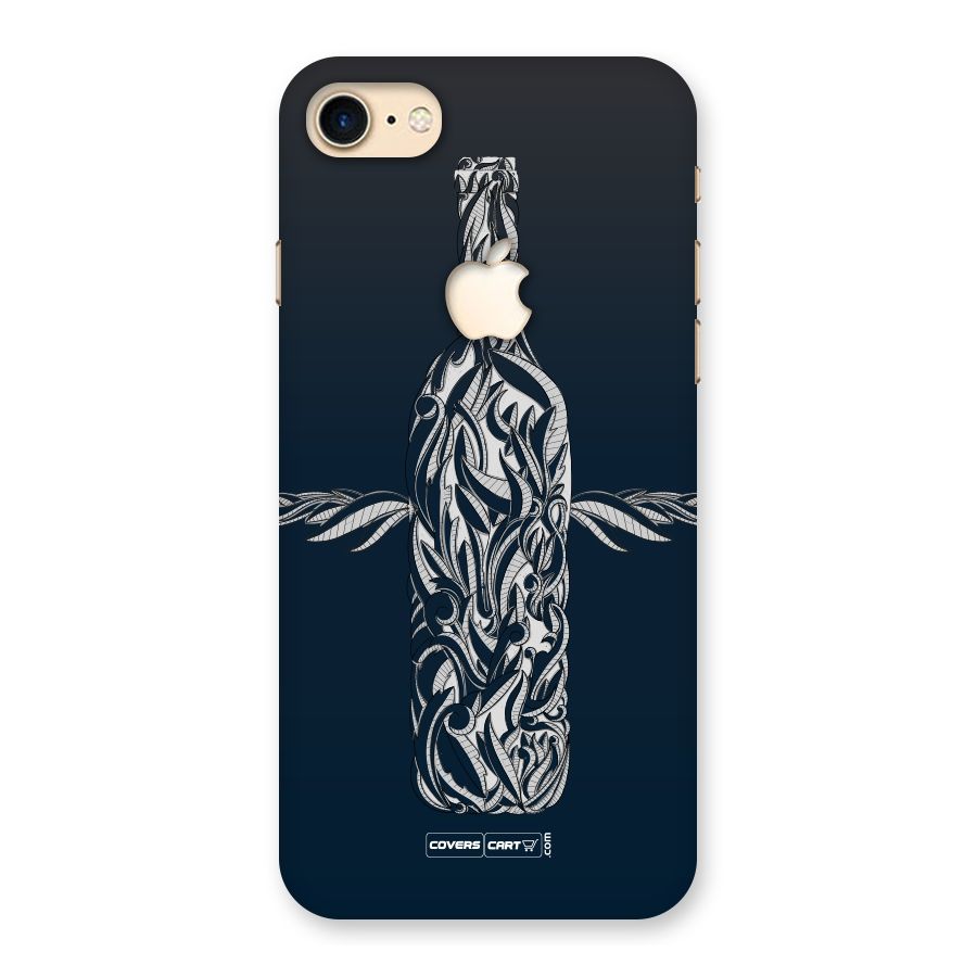 Creative Bottle Back Case for iPhone 7 Apple Cut