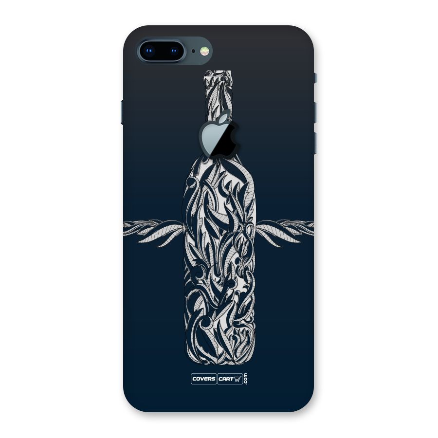 Creative Bottle Back Case for iPhone 7 Plus Apple Cut