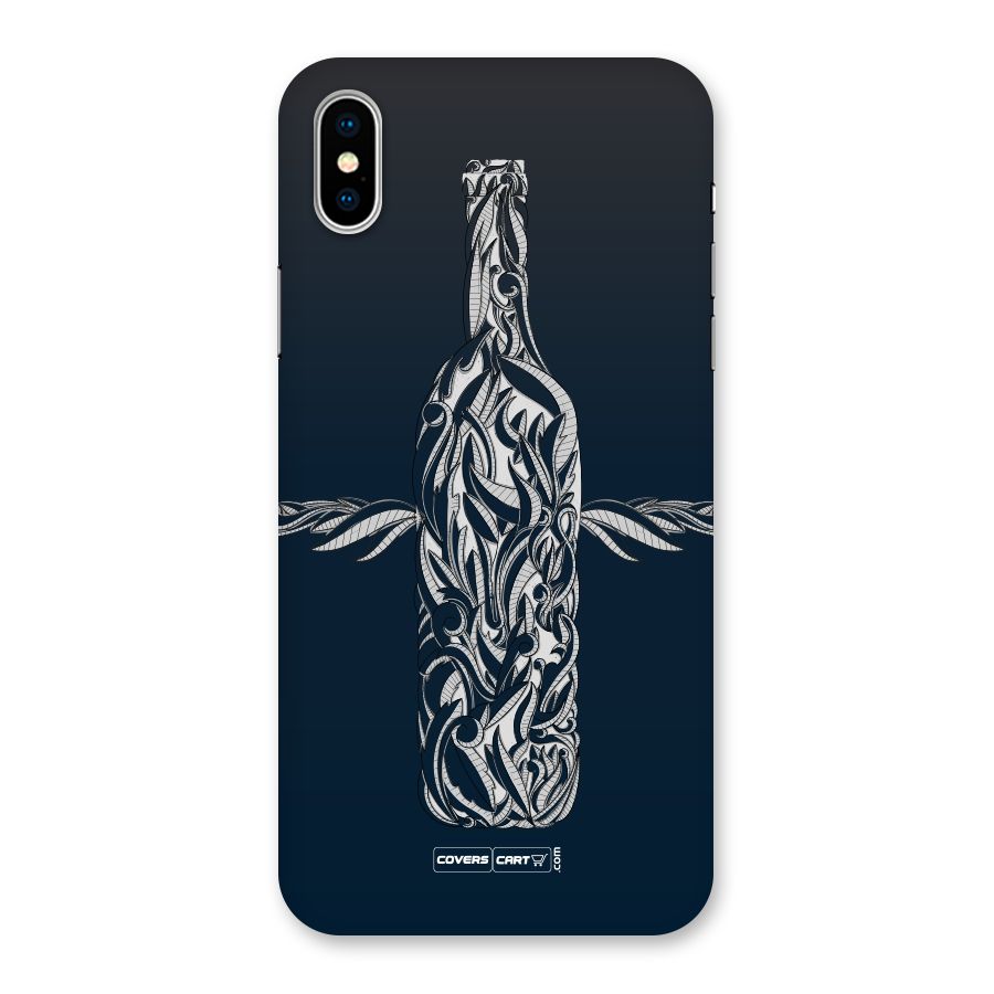 Creative Bottle Back Case for iPhone XS