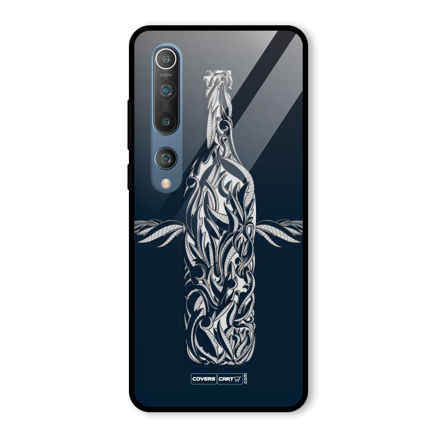 Creative Bottle Glass Back Case for Mi 10