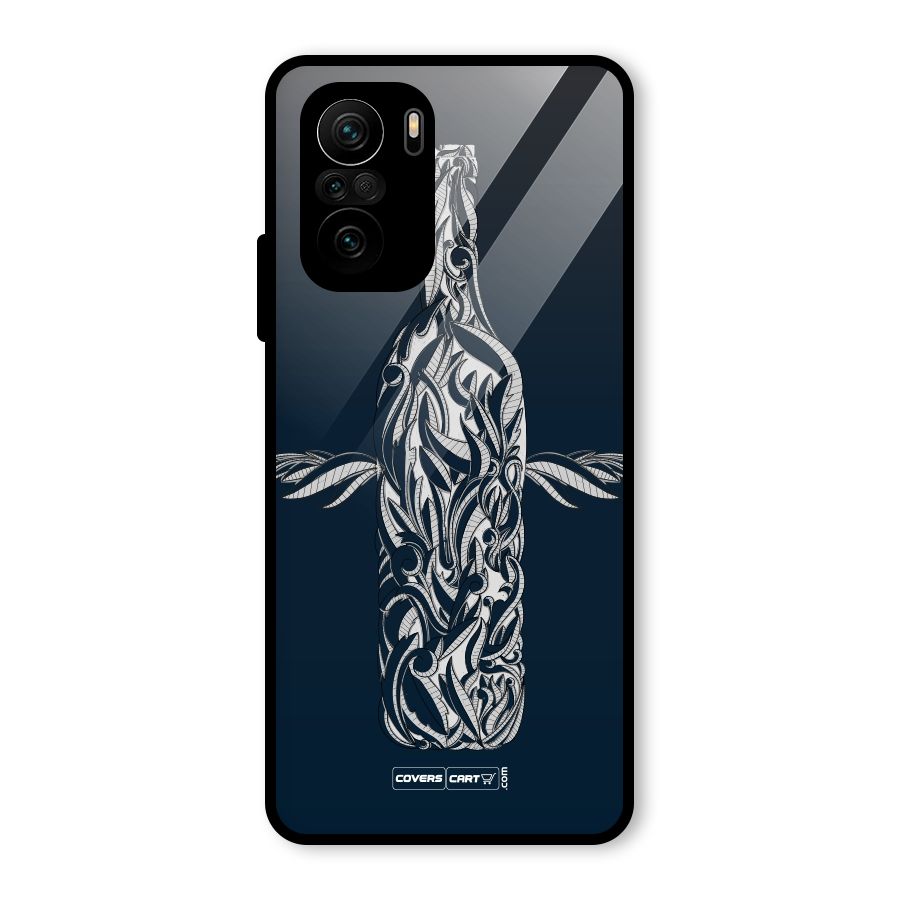 Creative Bottle Glass Back Case for Mi 11X Pro