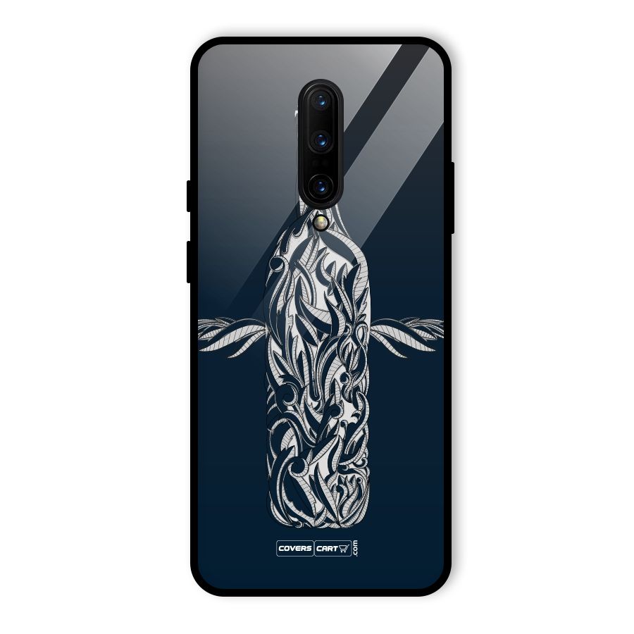 Creative Bottle Glass Back Case for OnePlus 7 Pro