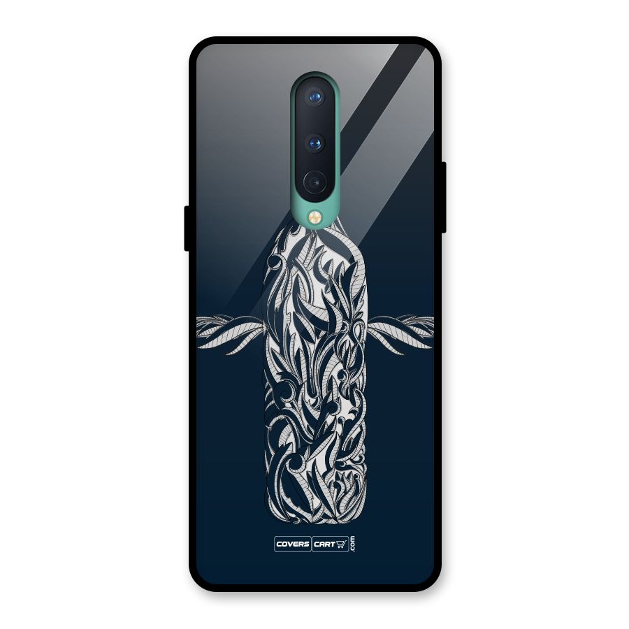 Creative Bottle Glass Back Case for OnePlus 8