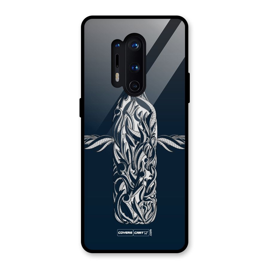 Creative Bottle Glass Back Case for OnePlus 8 Pro