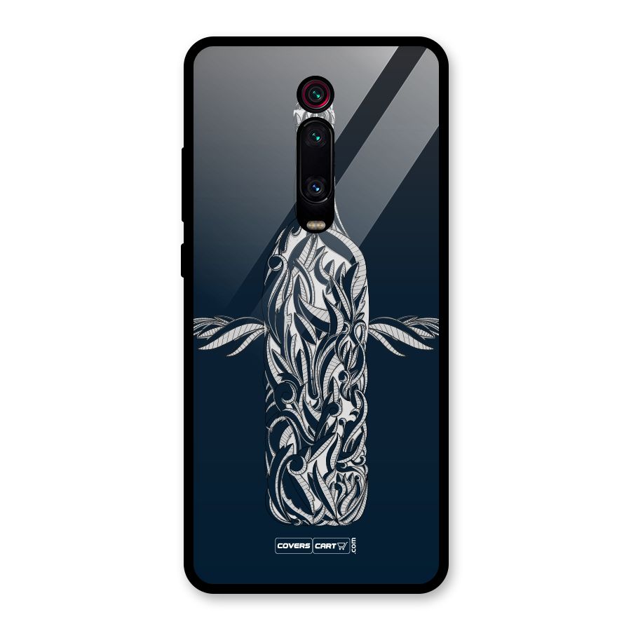 Creative Bottle Glass Back Case for Redmi K20