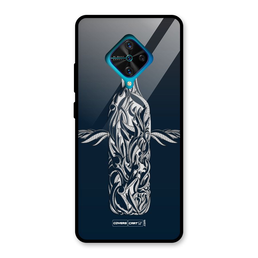 Creative Bottle Glass Back Case for Vivo S1 Pro