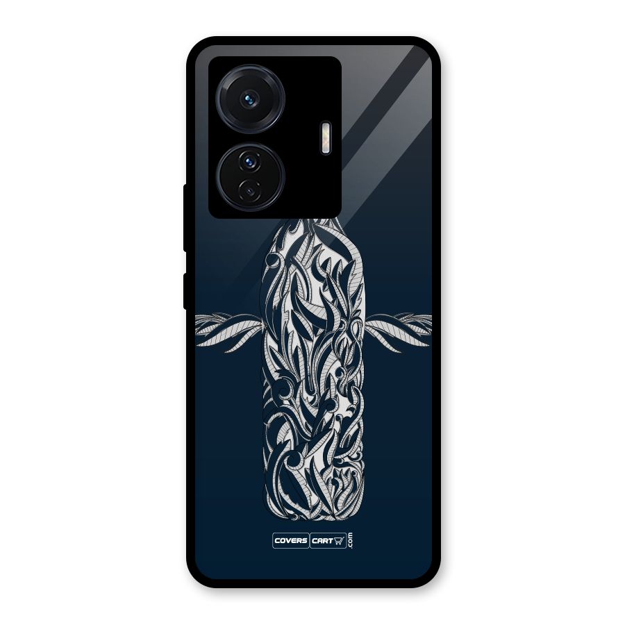Creative Bottle Glass Back Case for Vivo T1 Pro