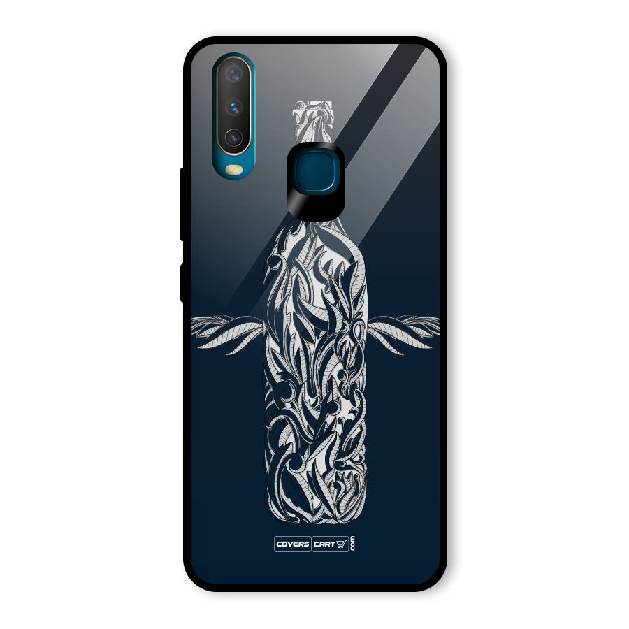 Creative Bottle Glass Back Case for Vivo U10