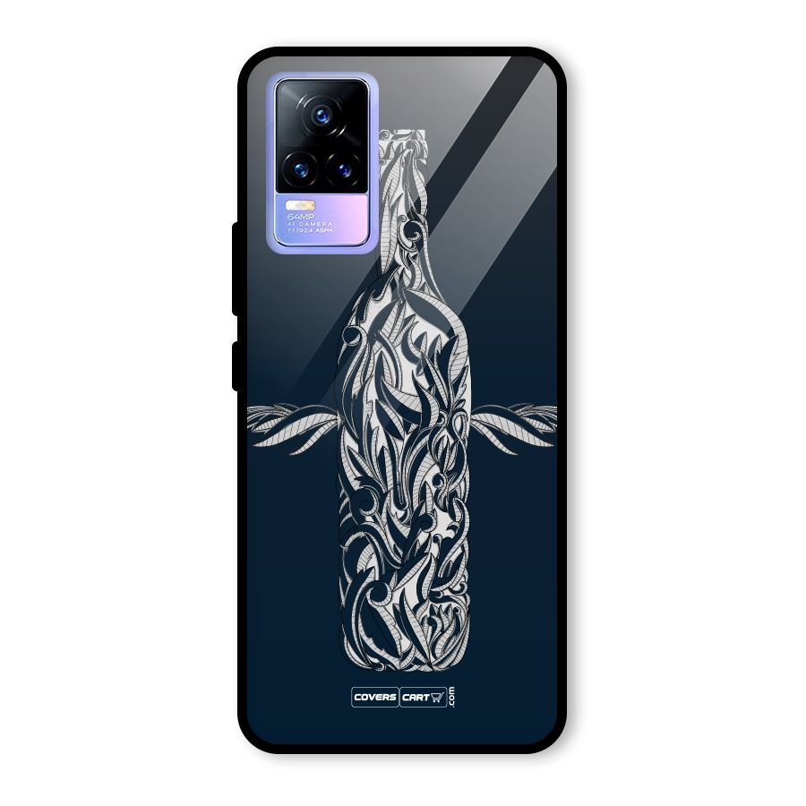 Creative Bottle Glass Back Case for Vivo Y73
