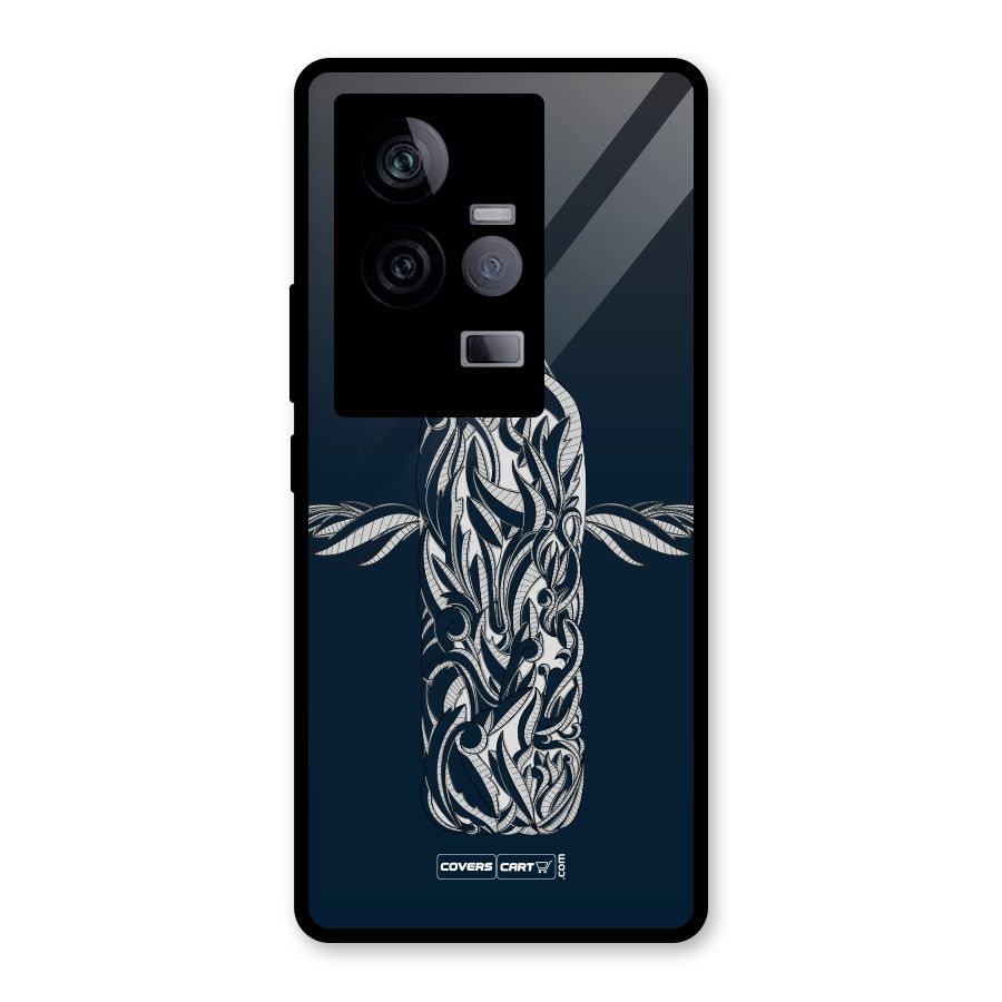 Creative Bottle Glass Back Case for Vivo iQOO 11 5G