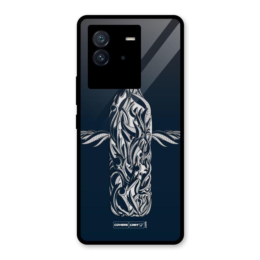 Creative Bottle Glass Back Case for Vivo iQOO Neo 6 5G