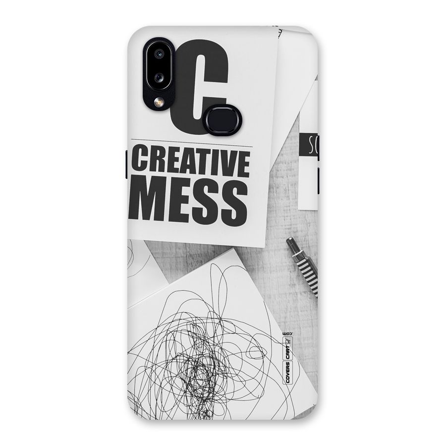 Creative Mess Back Case for Galaxy A10s